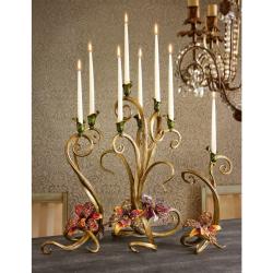 Jay Strongwater Aubree Orchid Candelabra SDH2424-456