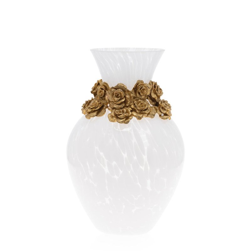 Jay Strongwater Suzanne Rose Vase SKU: SDH2523-258