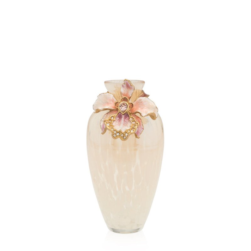 Jay Strongwater Audra Orchid Mini Vase SKU: SDH6594-281