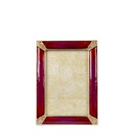 Jay Strongwater Lavinia 4x6 Frame Bouquet 14K Gold European Crystals SPF5915-289