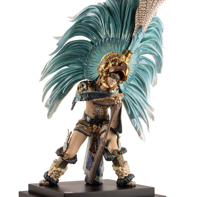 Lladró Aztec Dance Sculpture 01002027 | Limited Edition 250 | Francisco Polope | 81cm | New  (RETAIL PRICE: $26,610 USD)