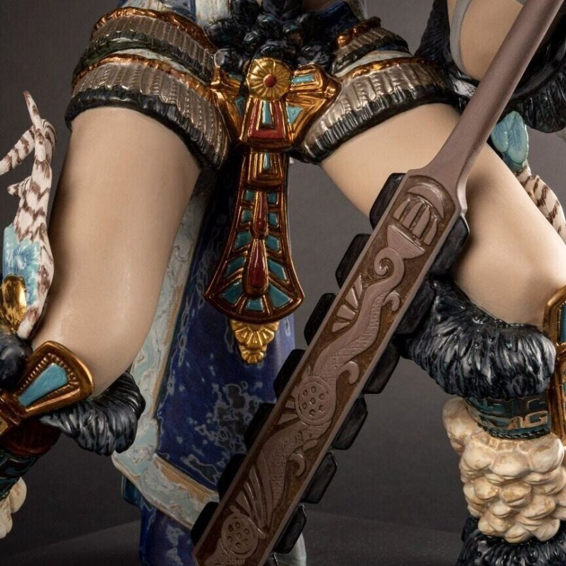 Lladró Aztec Dance Sculpture 01002027 | Limited Edition 250 | Francisco Polope | 81cm | New  (RETAIL PRICE: $26,610 USD)