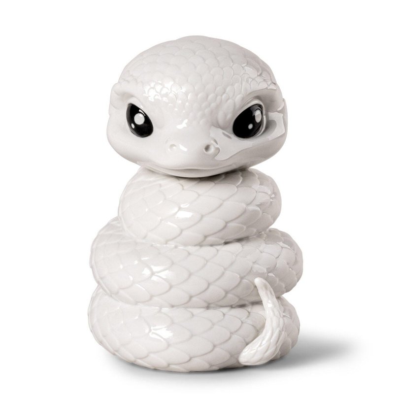 Lladró Baby Snake Figurine — Chinese Zodiac Collection SKU: 01009767
