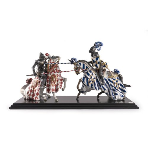 Lladró “Medieval Tournament” Sculpture – High Porcelain Limited Edition Masterpiece by Francisco Polope | SKU 01002018
