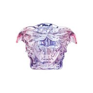 Versace Rosenthal Medusa Grande Porcelain Vase 19cm Pink & Blue SKU: 69183-321678-47019