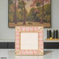 Jay Strongwater Leland Pavé Corner 2" Frame – Boudoir  SKU: SPF5130-281
