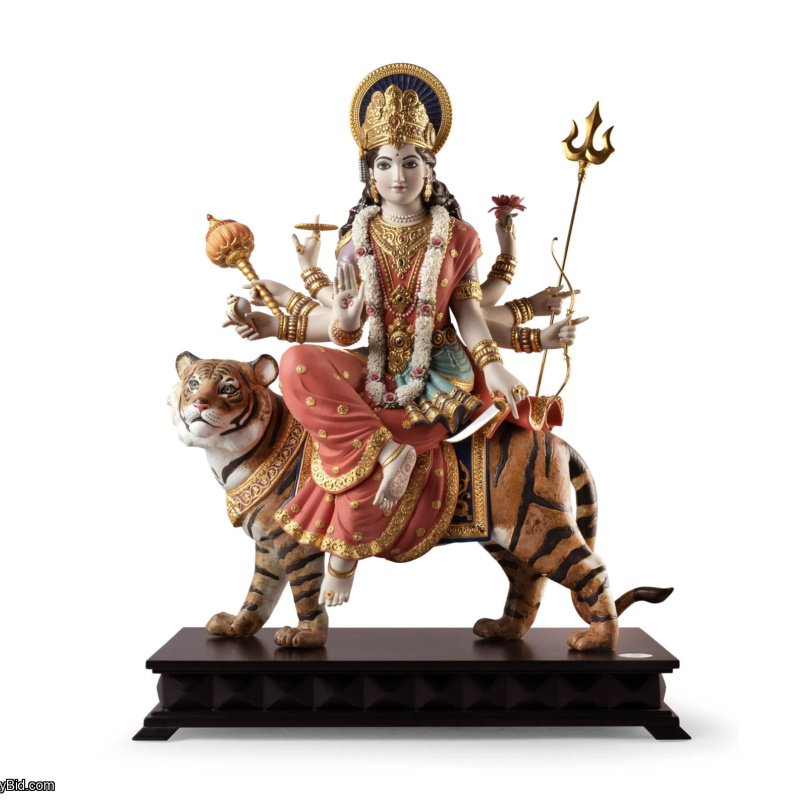 Lladro Goddess Durga Sculpture – Limited Edition  SKU: 01002021