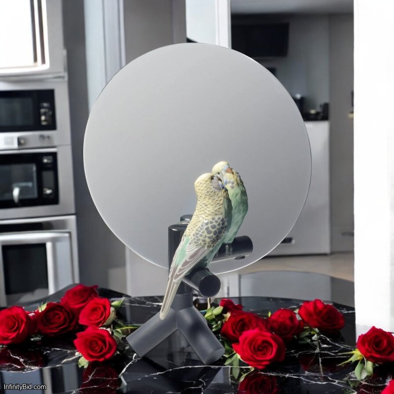 Lladro Parrot Vanity Mirror SKU: 01007849