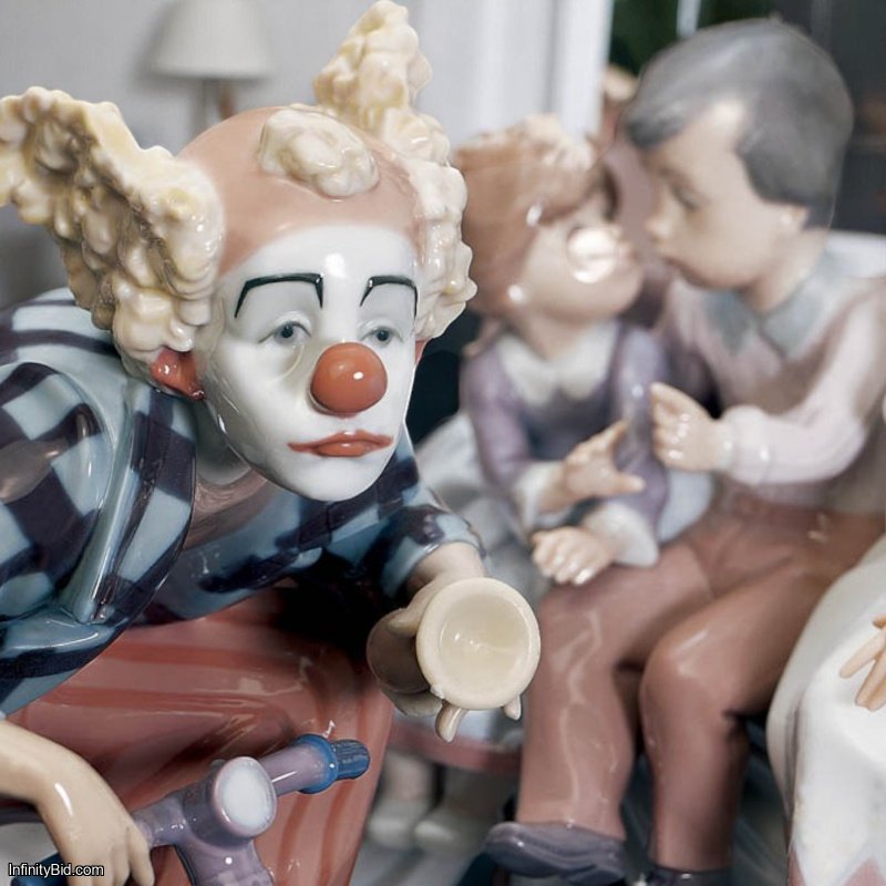 Lladro Circus Time – Retired Limited Edition Porcelain Figurine SKU: 01001758