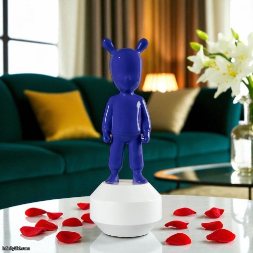 Indigo Blue Guest Sculpture – Small Model by Jaime Hayon  SKU: 01008812