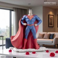 Lladro Superman Porcelain Sculpture – Limited Edition of 500 - SKU: 01009777