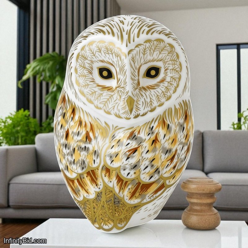 Royal Crown Derby Winter Owl – PAPBOX62126