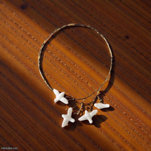 Lladró MAGIC FOREST BRANCH NECKLACE – 18-Carat Gold | SKU: 01010211