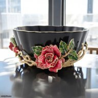 Jay Strongwater Catherine Night Bloom Bowl SKU: SDH2584-256