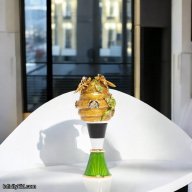 Jay Strongwater “Mead” Beehive Wine Stopper with Stand – Hand-Enameled Luxury Bar Accessory SDH6647-280